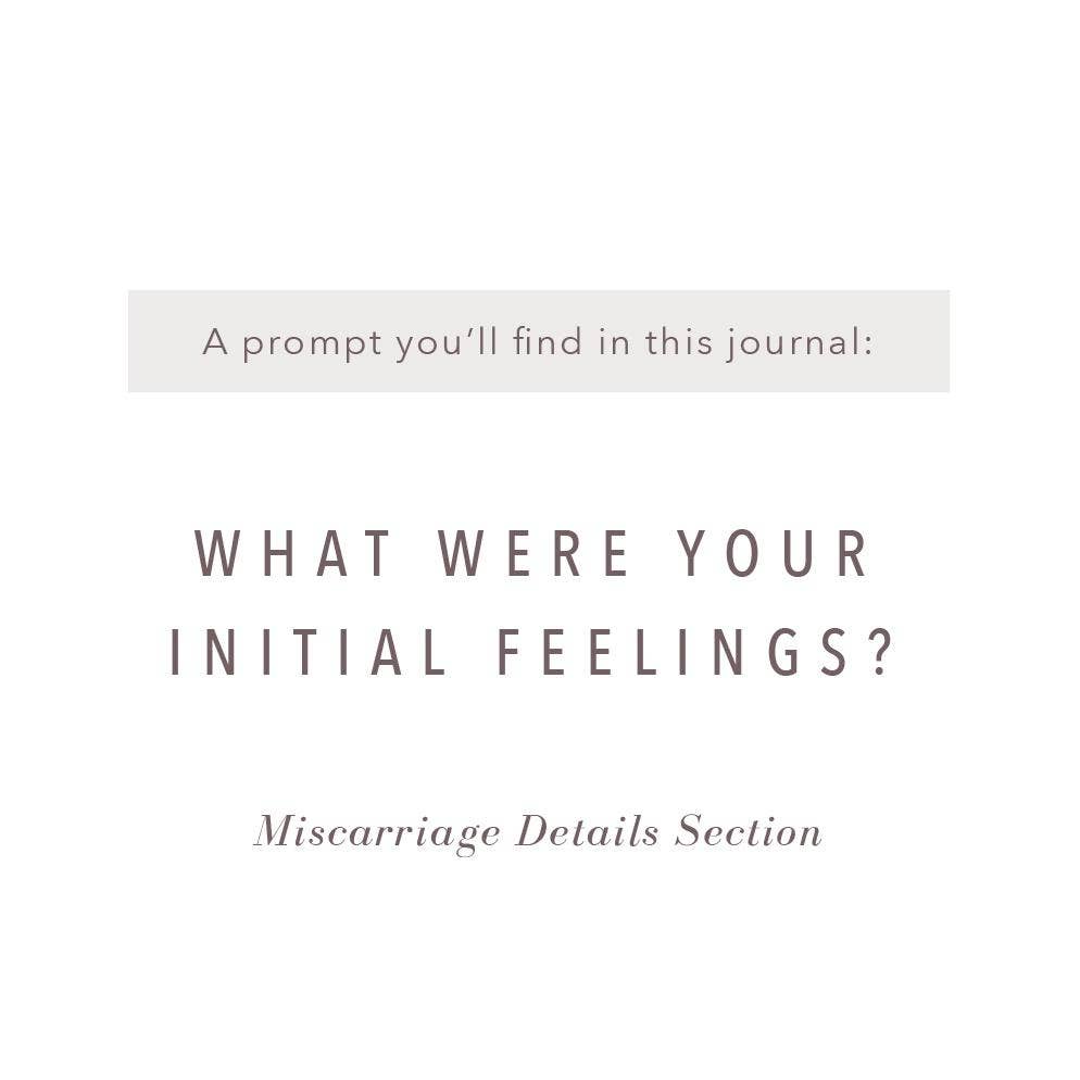 My Miscarriage Journal: A Healing Journey