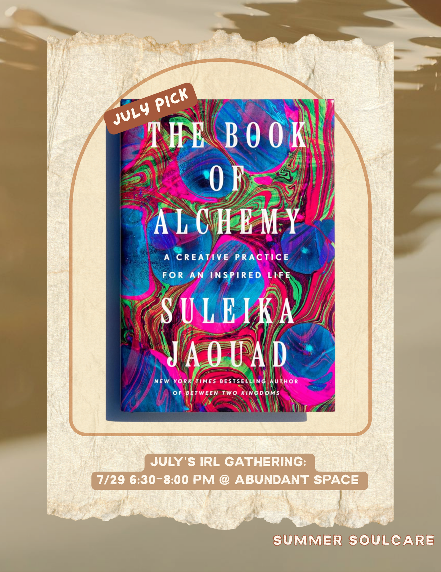 July Virtual + IRL Book Club