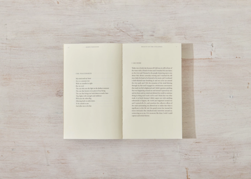 Beauty In The Stillness - Poetry book