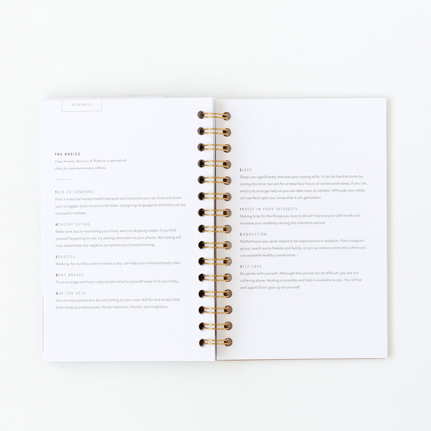 My Postpartum Journal: A Year of Self-Care