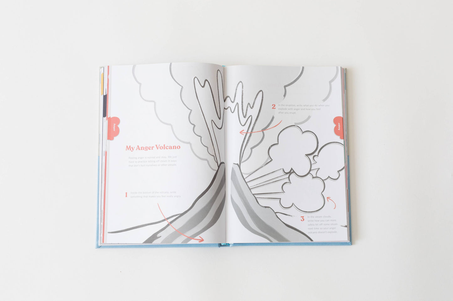 My Big Feelings Journal: Discovering and Mastering Emotions: Blush Pink / Amber