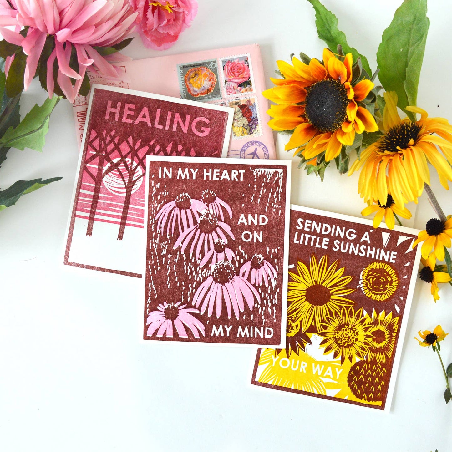 In my Heart + On My Mind Greeting Card