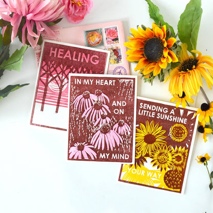 In my Heart + On My Mind Greeting Card