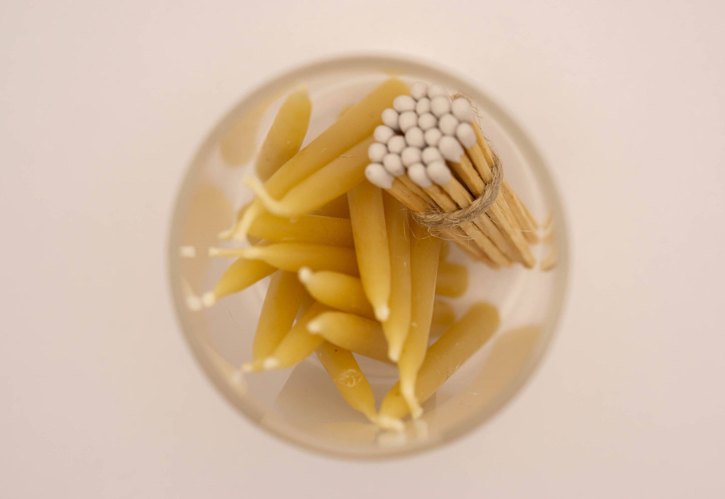 20 Minute Meditation Beeswax Candles