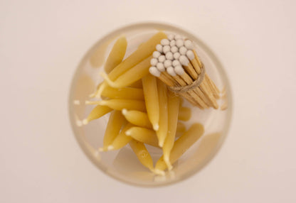 20 Minute Meditation Beeswax Candles