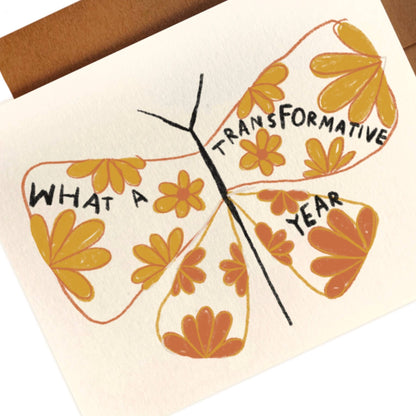 Transformative Year- Greeting Card