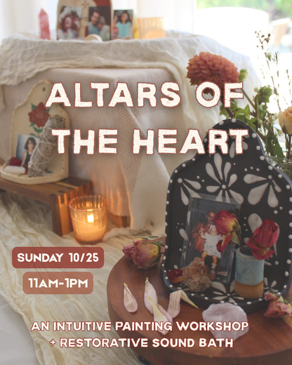 Altars of the Heart Workshop Ticket