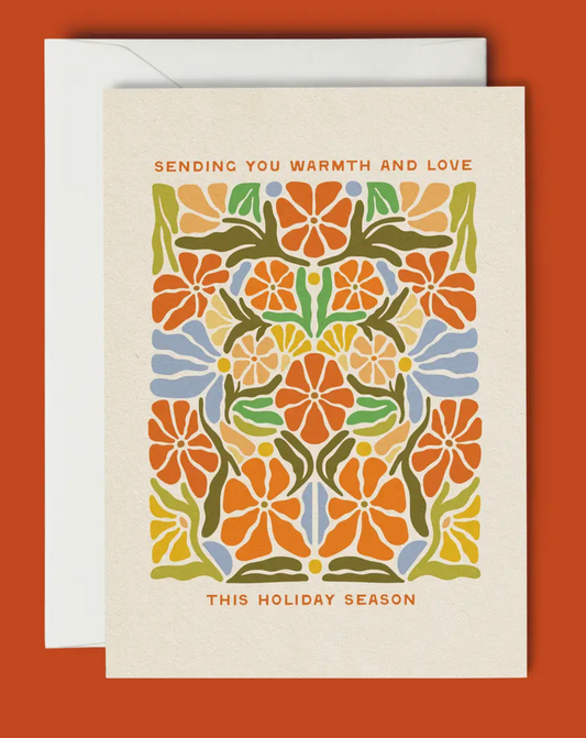 Warmth & Love - Holiday Greeting Card