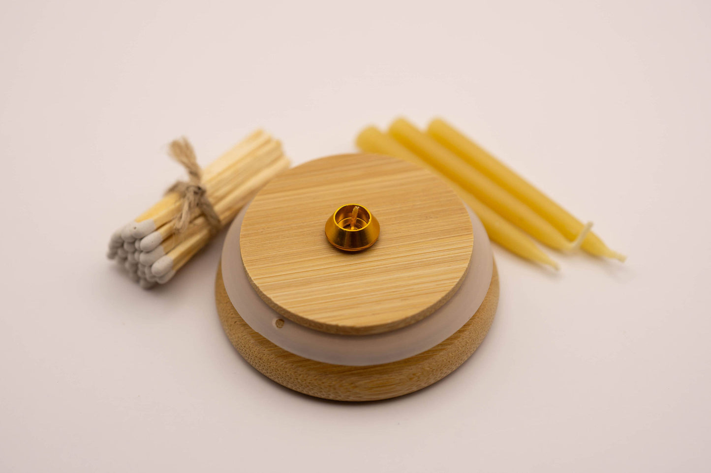 20 Minute Meditation Beeswax Candles