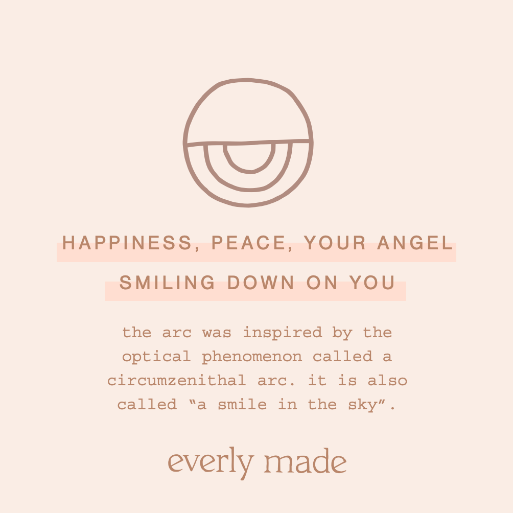 The Arc Necklace- "Smile In the Sky"