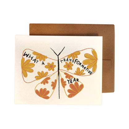 Transformative Year- Greeting Card